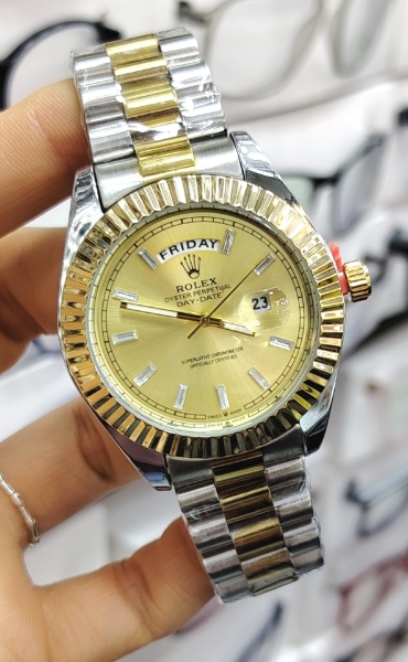 Imagen de RELOJ ROLEX DAY-DATE BICOLOR - CARATULA DORADA